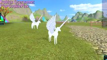 Baby Pegasus Foal & Friends - Horse Heart Lets Play Online Roblox Horses Game