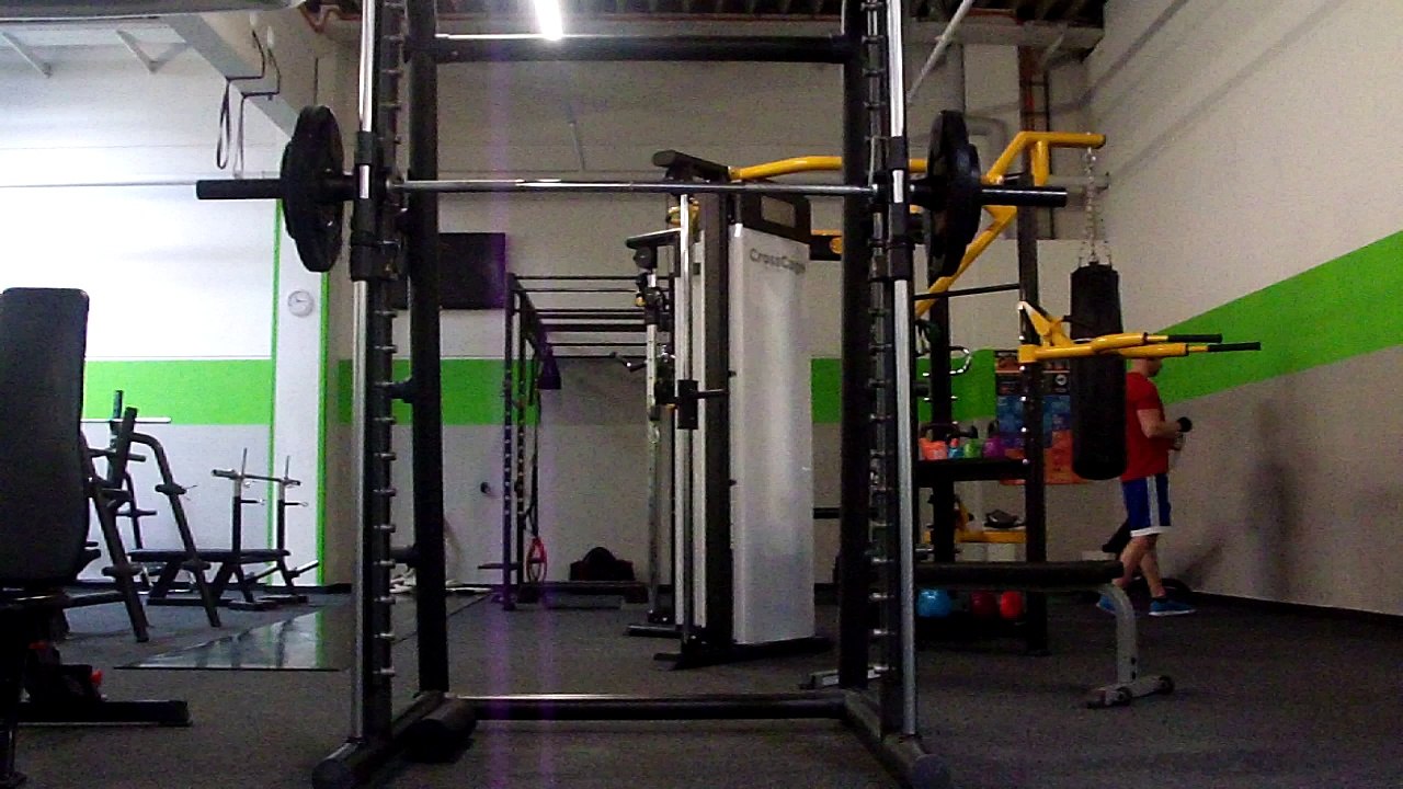 In der Multipresse mit 70 kg