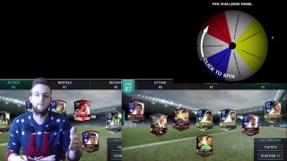 FIFA Mobile Challenge Wheel! ep1. Can We Score a Goal While Blindfolded!