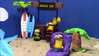 Juguetes de Los Minions - Minions Beach Day- Dia de Playa - Megabloks -