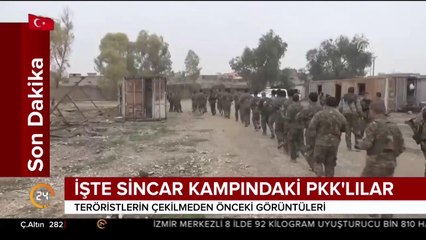 İşte Sincar kampındaki PKK'lılar