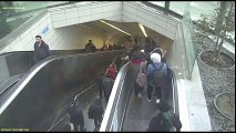 Un homme se fait engloutir par l’escalator d’une station de métro à Istanbul