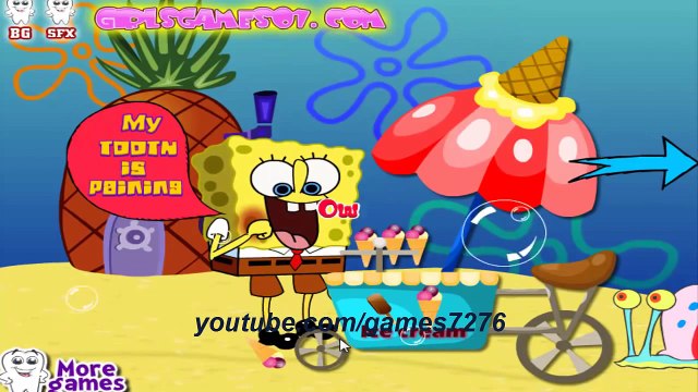 سبونج بوب العاب منوعة | العاب انظيف اسنان سبونج بوب