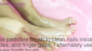 How To Do Pedicure Step By Step Tutorial At Home ,Salon Pedicure SuperPrincessjo