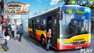 Commercial Bus Simulator 16 - Android - Gameplay HD