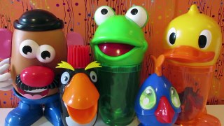 Muñecos sorpresa con juguetes de Slugterra | Vídeos de juguetes Bajoterra