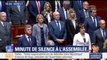 Attaque dans l'Aude: l'Assemblée nationale observe une minute de silence