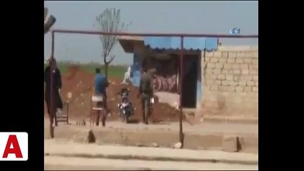 Tel Rıfat’ta kontrol sağlandı!; Teröristler arkalarına bakmadan kaçtı