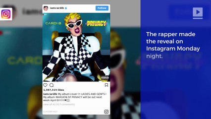 Cardi B Reveals Release Date and Cover Art for Debut Album