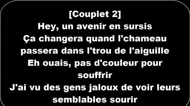 Maître Gims - Nos valeurs