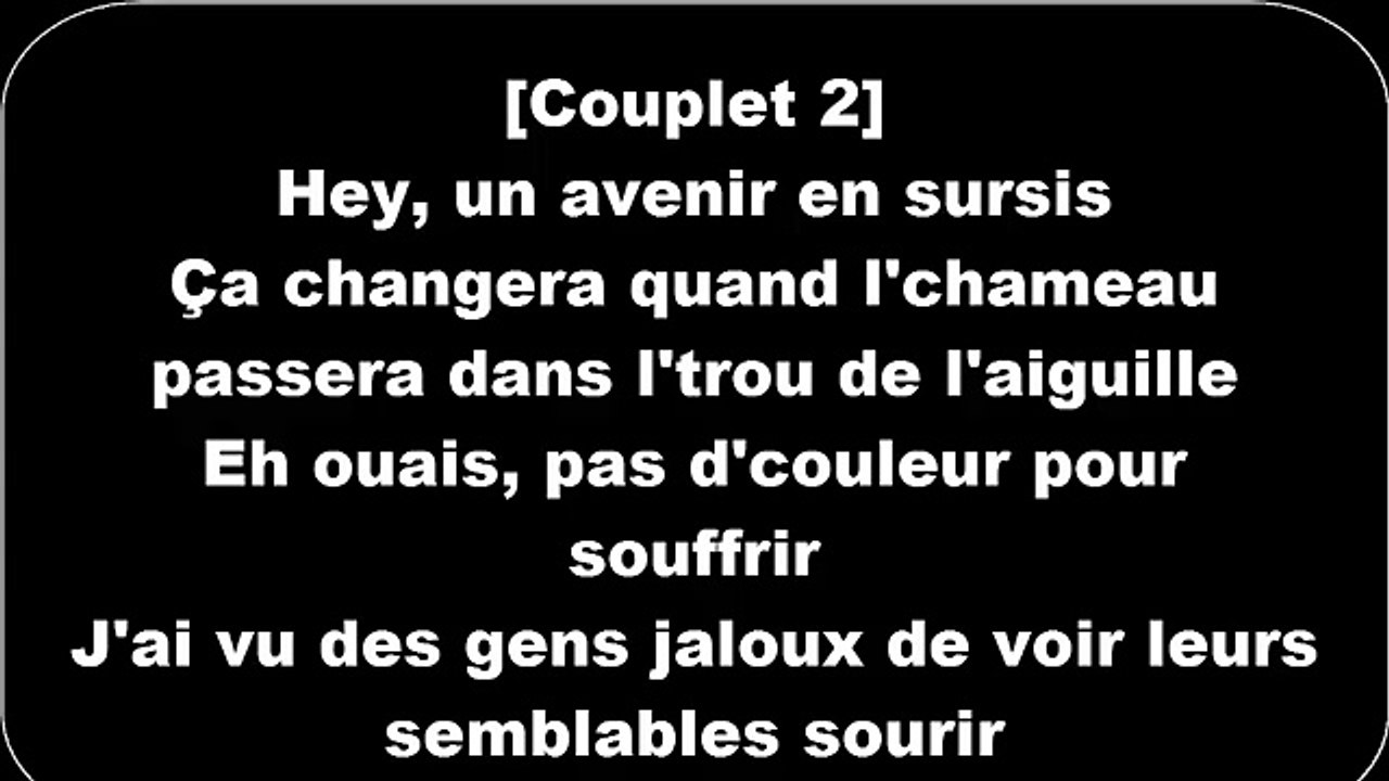 Maître Gims - Nos valeurs