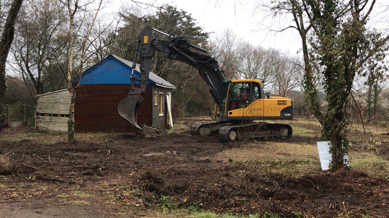 Destruction d’un cabanon