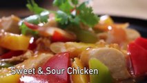 Healthy Chinese Takeaway Lunch / Dinner - Sweet & Sour Chicken, Egg Fried Rice | Joanna Soh