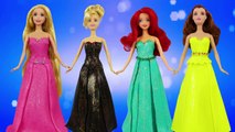 Поделки из пластилина Play Doh: Куклы Принцессы Диснея Лепим вечерние платья из Плей До. Игрушки  1