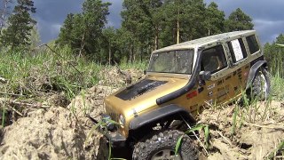 RC Extreme Pictures | RC Cars OFF Road #MUD 4x4 – Mercedes Ener-G-Force Concept VS Axial Rubicon