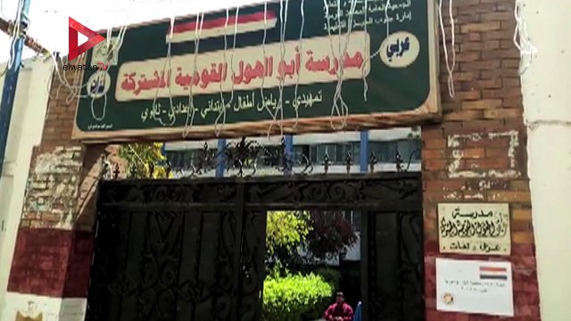 بـ لاب توب و تي شيرت علم مصر.. أميرة ومصطفى في خدمة الناخبين بالهرم