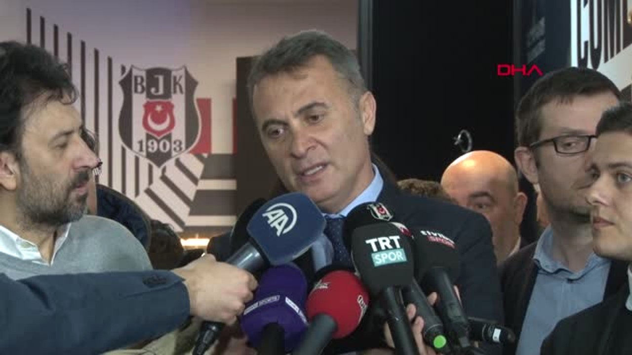 Beşiktaş Başkanı Fikret Orman'dan Açıklamalar - 2 Hd