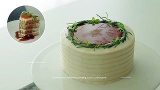 얼그레이 카라멜 케이크 만들기 : Earl Grey Caramel Cake Recipe : アールグレイキャラメルケーキ -Cookingtree쿠킹트리