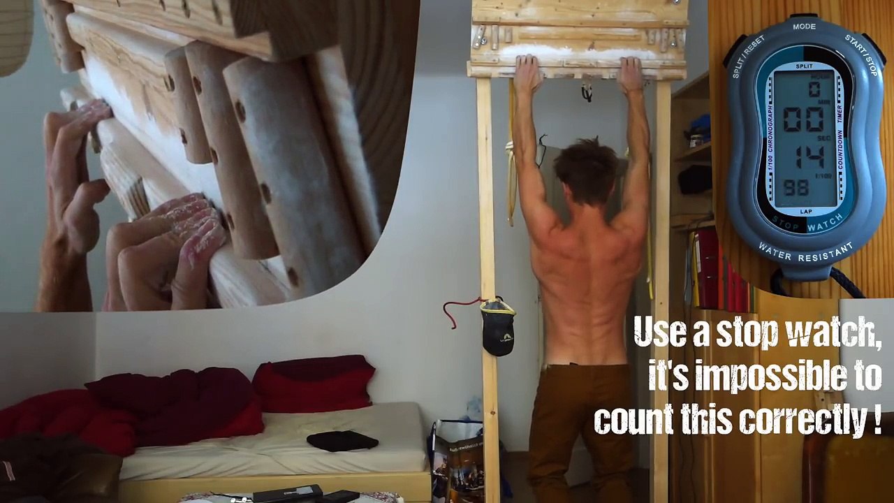 Hangboard Session For Semi Strongs : Repeaters | Training Finger Strength For Climbing