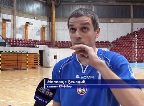 Pobeda Kluba malog fudbala Bor na debiju na novom parketu, 27. mart 2018. (RTV Bor)