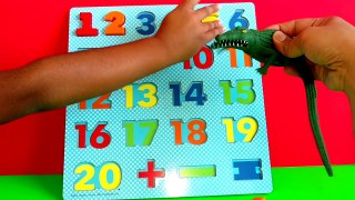 Lets Learn Numbers 1 to 20 with Puzzle for Toddlers,children,Preschoolers -Learning fun-