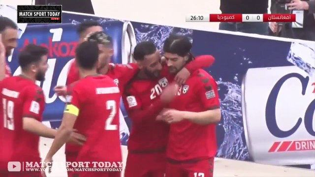 Afghanistan vs Cambodia 2-1 | Highlights | AFC Asian Cup - Qualification 2018
