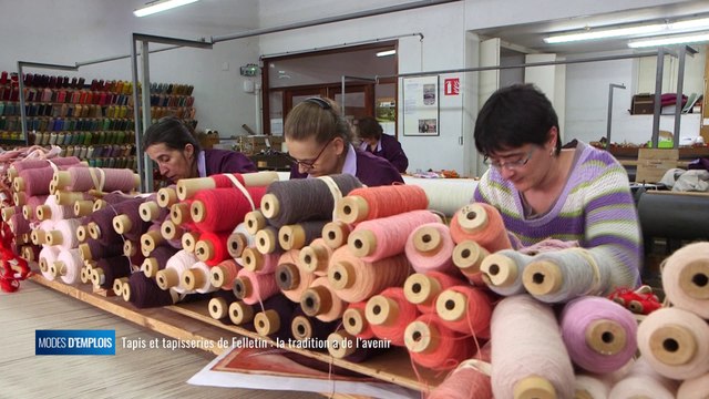 Modes d'emplois - Tapis et Tapisserie à Felletin : la tradition a de l'avenir