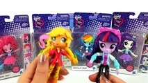 BONECAS MY LITTLE PONY EQUESTRIA GIRLS MINIS DOLLS unboxing EM PORTUGUES