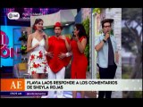 Flavia Laos responde a los comentarios de Sheyla Rojas