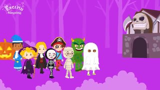 Kids vocabulary - Halloween - Halloween monster costumes - English educational video for kids