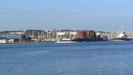 Le passage du convoi en vidéo.