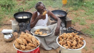 KFC Chicken _ 100 Legs _ 100 Wings _ Prepared  _ Village food factory