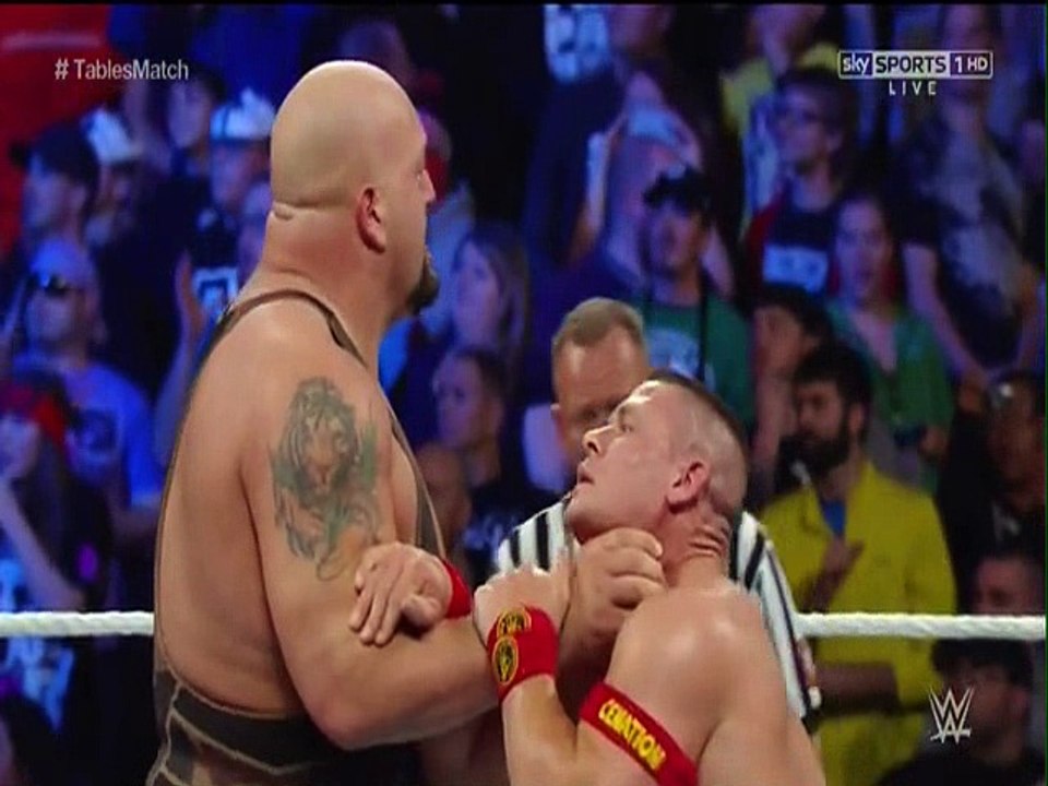 roman reigns return on raw vs big show