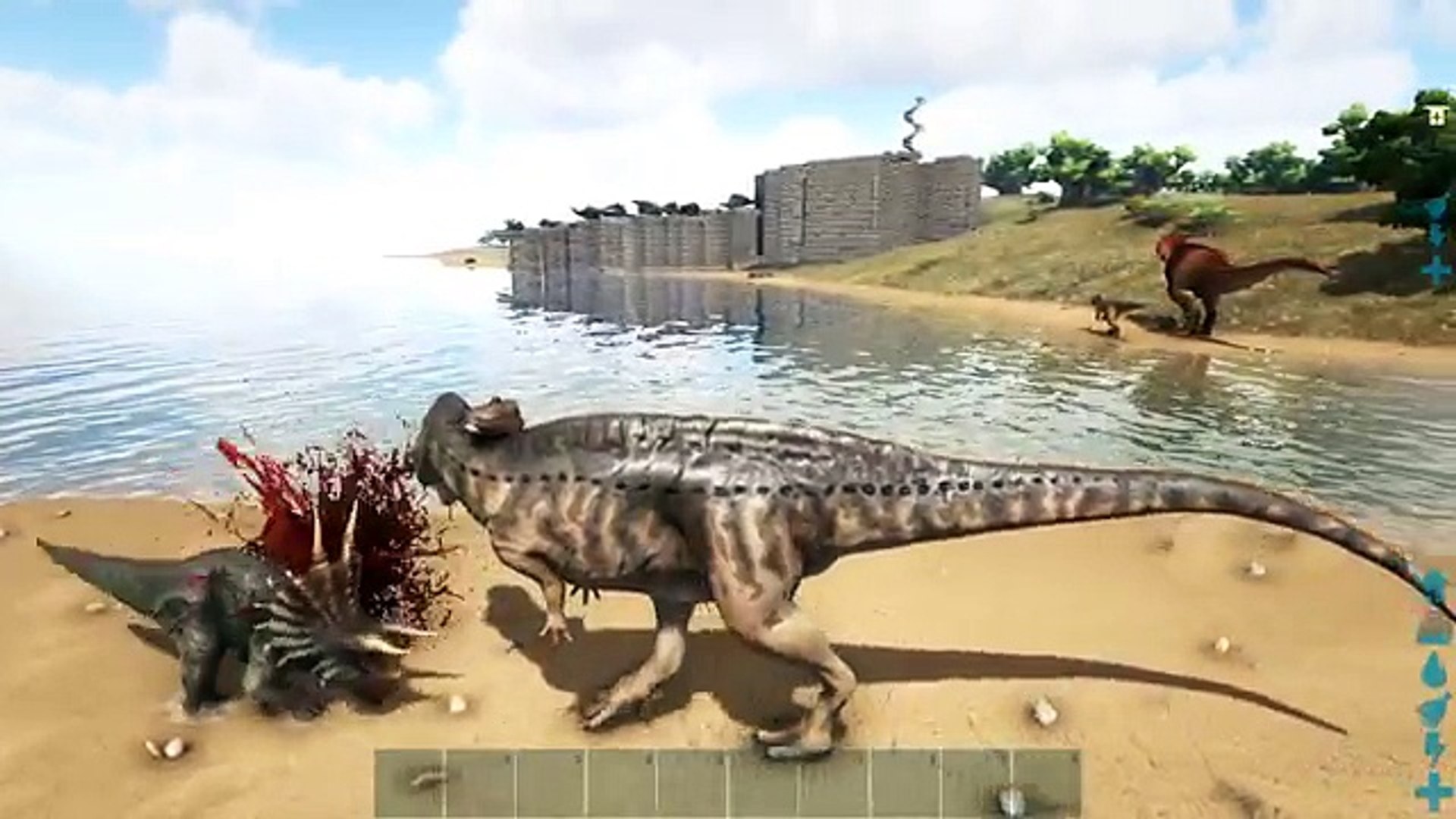新恐竜や動物カバを追加できるmod 虫を口に入れ込む恐竜も Ark 実況 Video Dailymotion