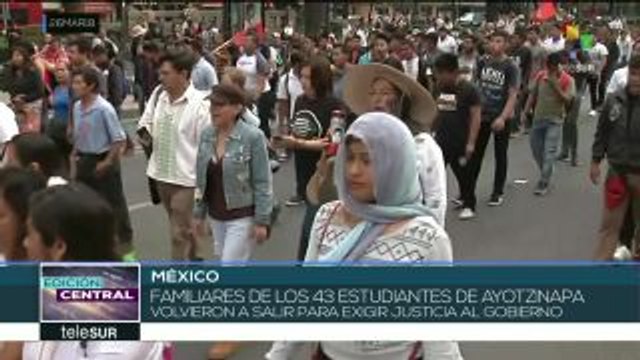 México: se cumplen 42 meses de la desaparición de los 43 de Ayotzinapa