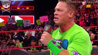 Undertaker returns and accepts John Cena's challenge - RAW 19-03-2018
