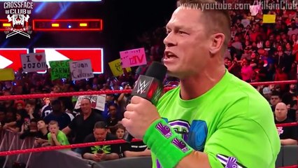 Undertaker returns and accepts John Cena's challenge - RAW 19-03-2018