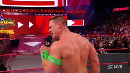 John Cena's unfiltered rant on The Undertaker- Raw, March 26, 2018