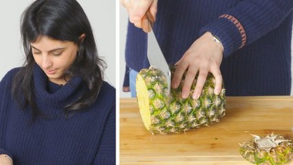 50 People Try to Cut Pineapple Rings