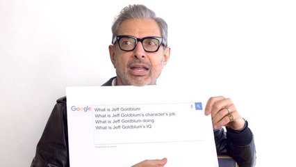 Jeff Goldblum Answers the Web's Most Searched Questions