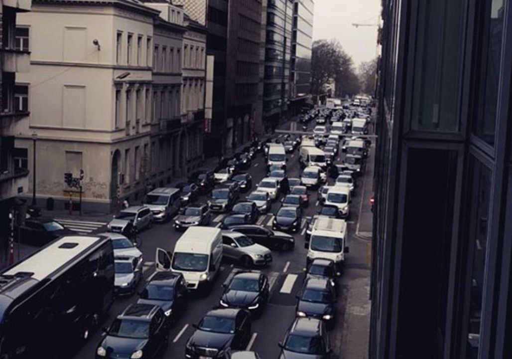 Taxis Block Major Streets in Brussels in Transport Dispute