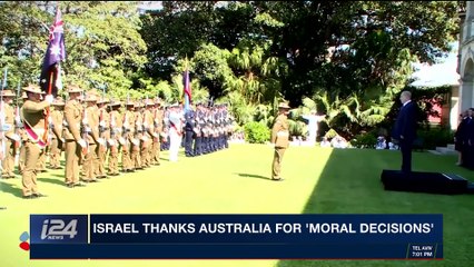i24NEWS DESK | Israel thanks Australia for 'moral decisions' | Tuesday, March 27th 2018