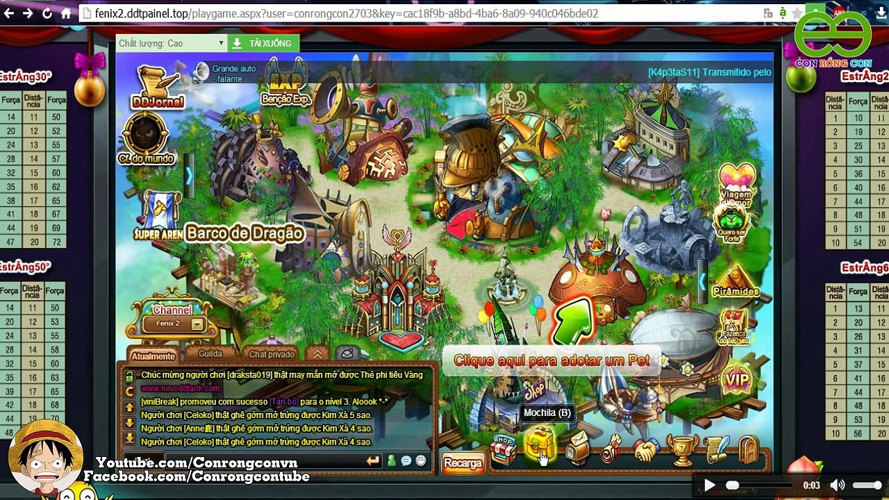 WebGame Gunny DDtank Lậu Free All Có Webshare | Con Rong Con [HD]