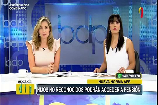 Hijos no reconocidos podrán acceder a pensión de AFP