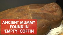 2,500-year-old mummy found inside 'empty' coffin