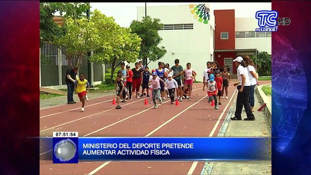 Ministerio del Deporte pretende aumentar actividad física