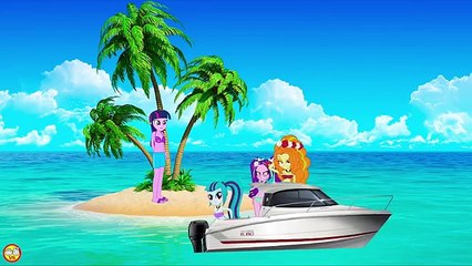 My Little Pony MLP Equestria Girls Transforms with Animation Love Story Desert Island