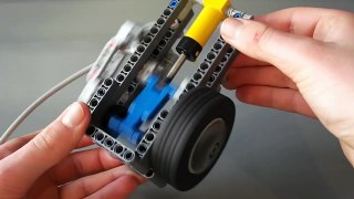 How To Make a Lego Technic high rpm 1 Cylinder Pneumatic Engine - Parts list now available