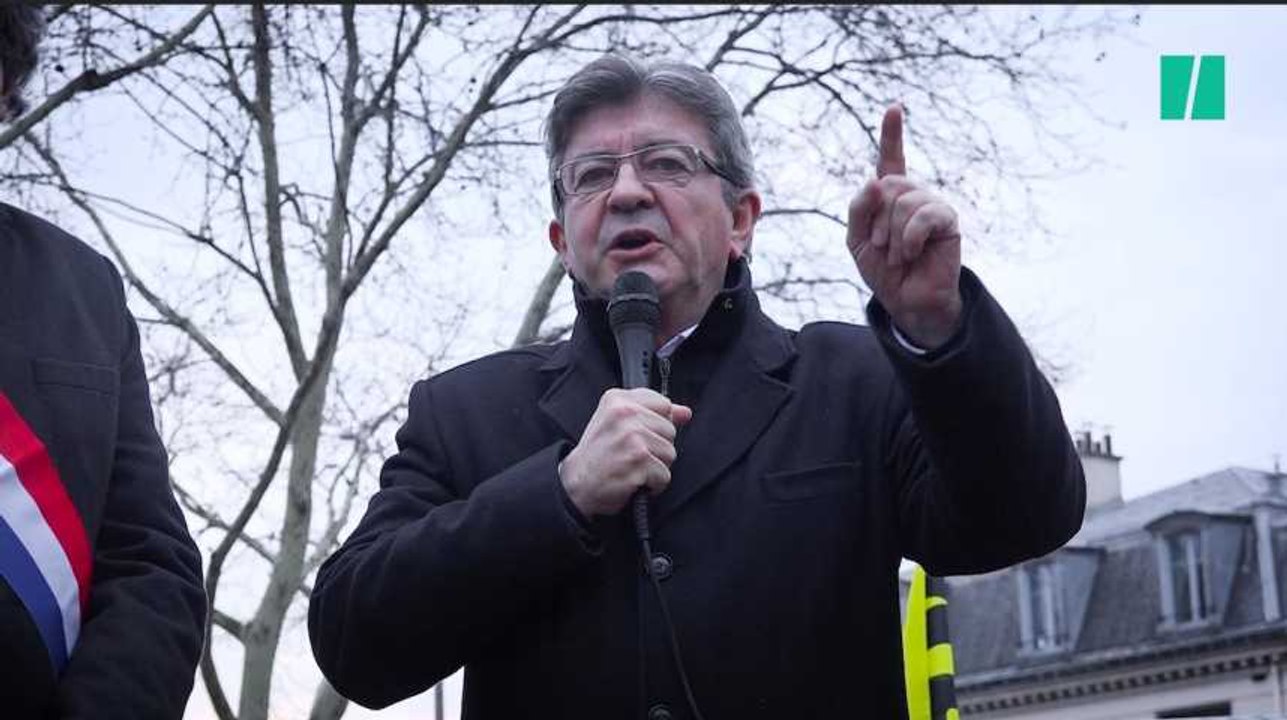 Jean-Luc Mélenchon fustige "la violence de classe" de Muriel Pénicaud face au syndicaliste Gaël Quirante