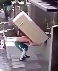 Strong Multitasking Man